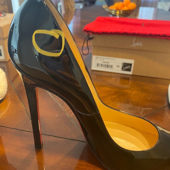 Christian Louboutin Pigalle 120 Patent Calf BK01 size 39 - Picture 16 of 17